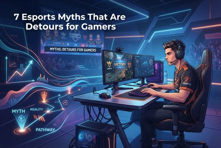 Featured image for: 7 Esports Myths That Are Costly Detours for Gamers