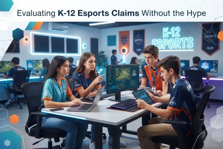 Featured image for: Evaluating K-12 Esports Claims Without the Hype