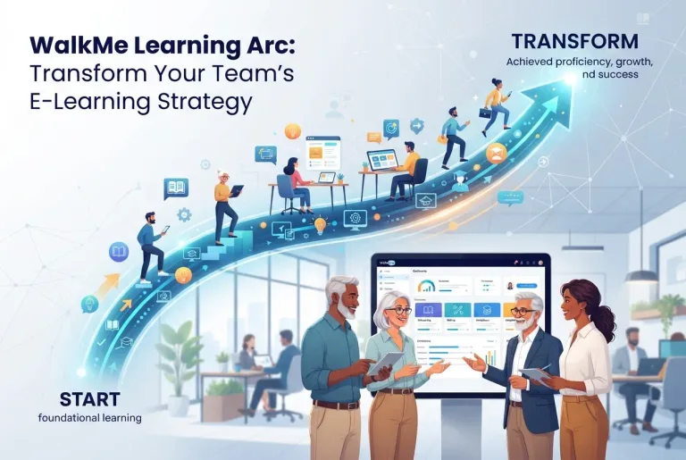 Featured image for: WalkMe Learning Arc: Transform Your Team's E-Learning Strategy