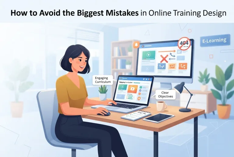 Featured image for: How to Avoid the Biggest Mistakes in Online Training Design