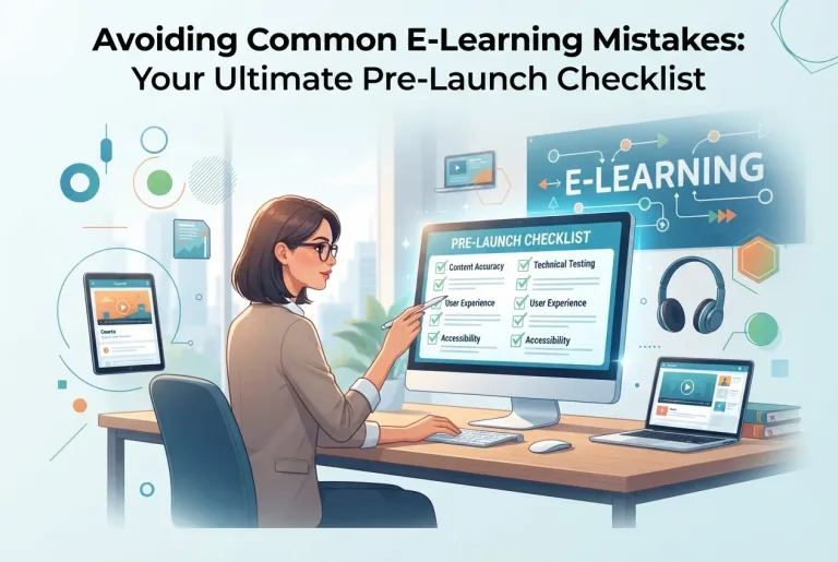 Featured image for: Avoiding Common E-Learning Mistakes: Your Ultimate Pre-Launch Checklist