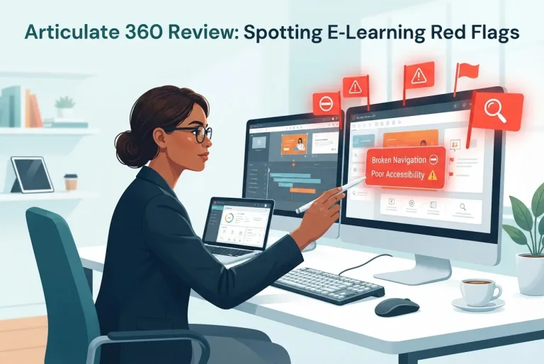 Featured image for: Articulate 360 Review: Spotting E-Learning Red Flags