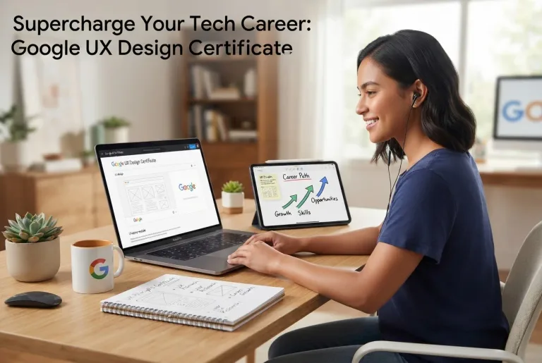 Featured image for: Supercharge Your Tech Career: Google UX Design Certificate Review
