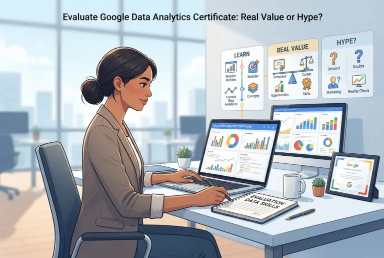 Featured image for: Evaluate Google Data Analytics Certificate: Real Value or Hype?