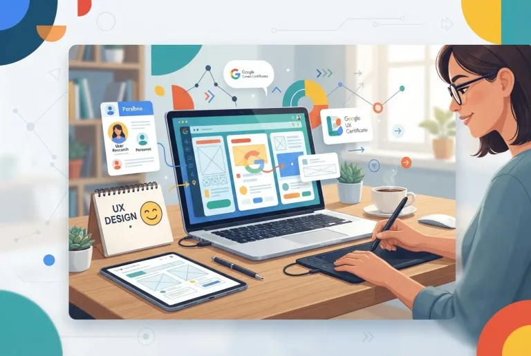 Featured image for: Mastering UX Design: A Deep Dive into the Google UX Design Certificate