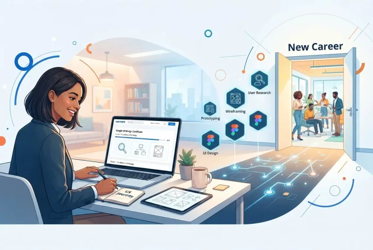 Featured image for: Coursera Google UX Design Certificate: Your Path to a New Career
