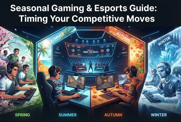 Featured image for: Seasonal Gaming & Esports Guide: Timing Your Competitive Moves