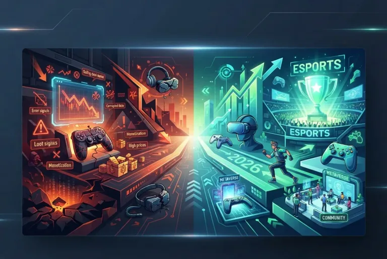 Featured image for: Top Gaming Trends of 2026: Industry Red Flags and Green Lights
