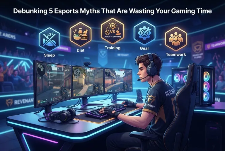 Featured image for: Debunking 5 Esports Myths That Are Wasting Your Gaming Time