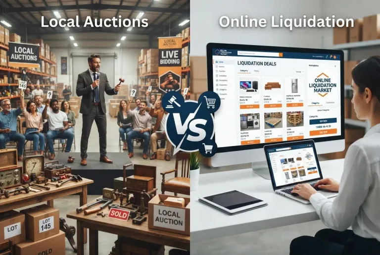 Featured image for: Local Auctions vs. Online Liquidation: Where to Find Real Deals?