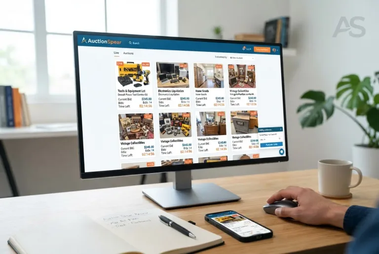 Featured image for: Auction Spear Review: How to Find Deals and Bid Smart