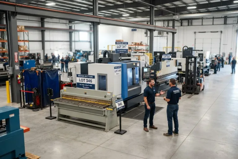 Featured image for: How to Safely Sell Fabrication Equipment at Backes Auctions