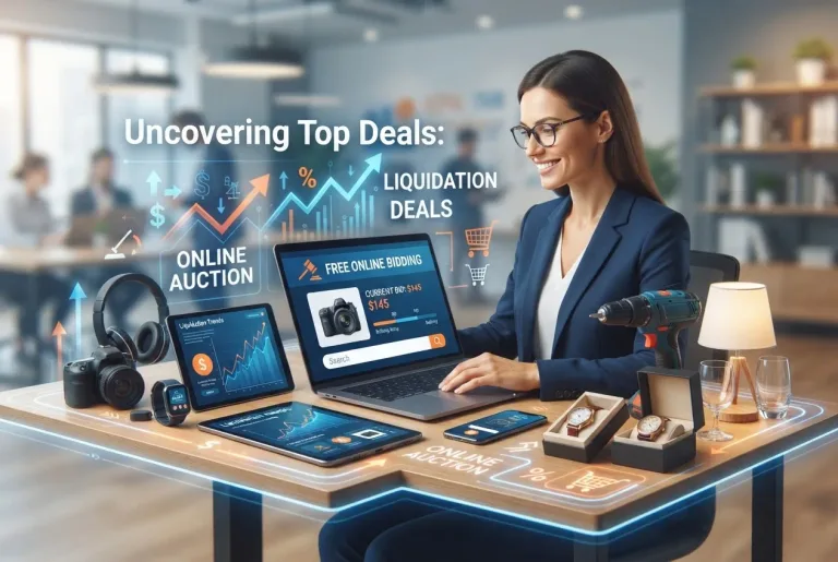 Featured image for: Uncovering Top Deals: Free Online Bidding Sites & Liquidation Trends