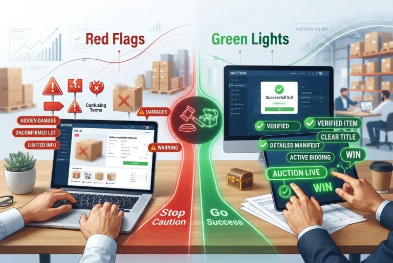 Featured image for: DW4VRRml5IY Liquidation Auctions: Spot Red Flags & Find Green Lights