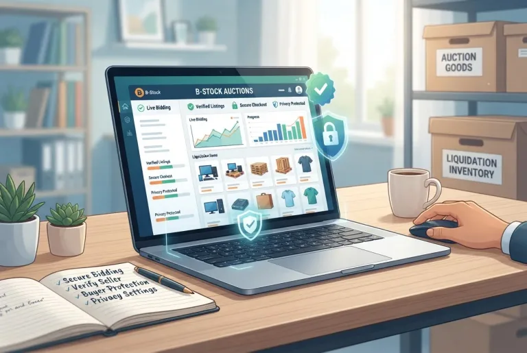 Featured image for: B-Stock Auctions Guide: How to Buy Safely and Protect Your Privacy