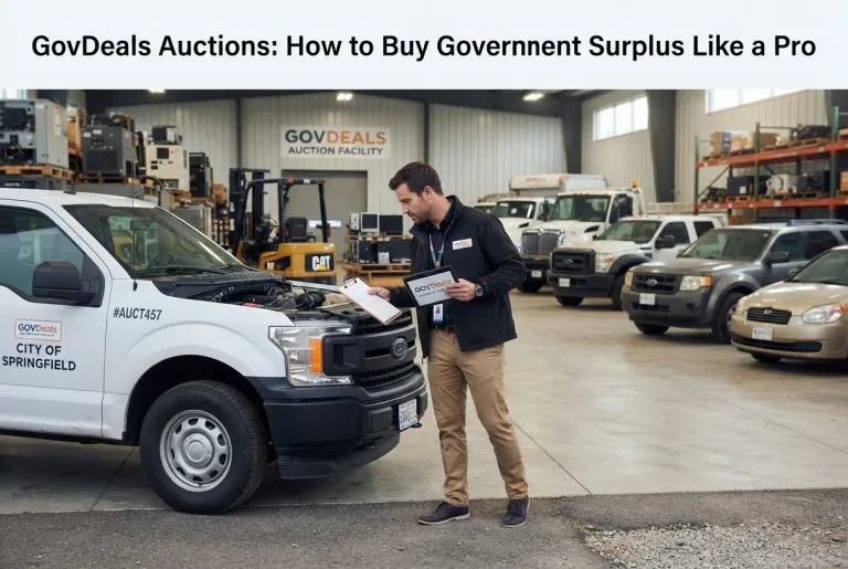 Featured image for: GovDeals Auctions: How to Buy Government Surplus Like a Pro