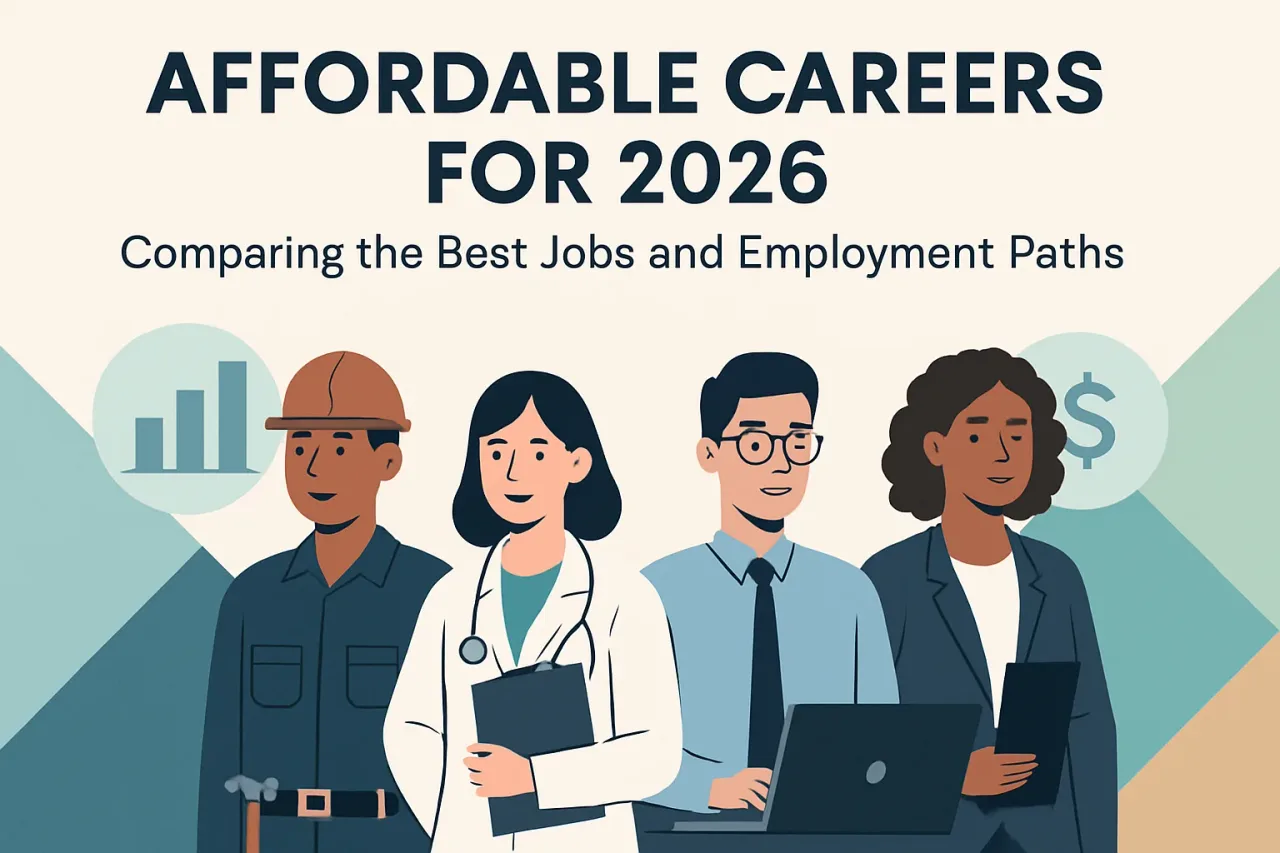 Featured image for: Affordable Careers for 2026: Comparing the Best Jobs and Employment Paths