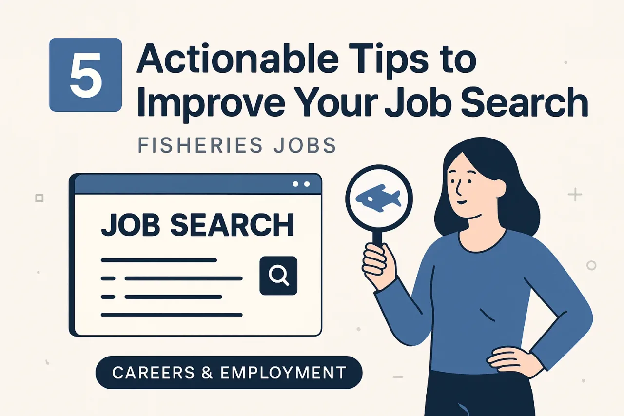 Featured image for: 5 Actionable Tips to Improve Your Job Search with Fisheries Jobs
