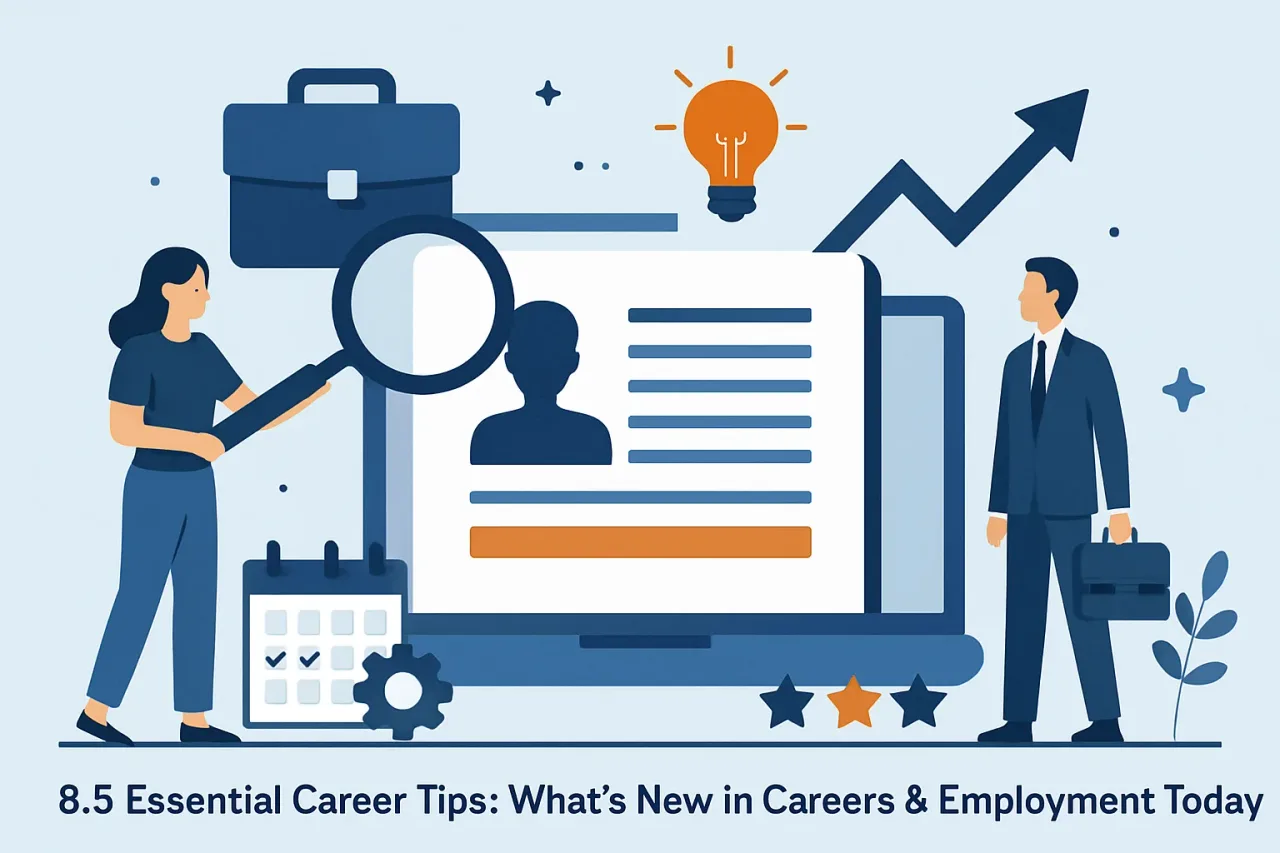 Featured image for: 8.5 Essential Career Tips: What’s New in Careers & Employment Today