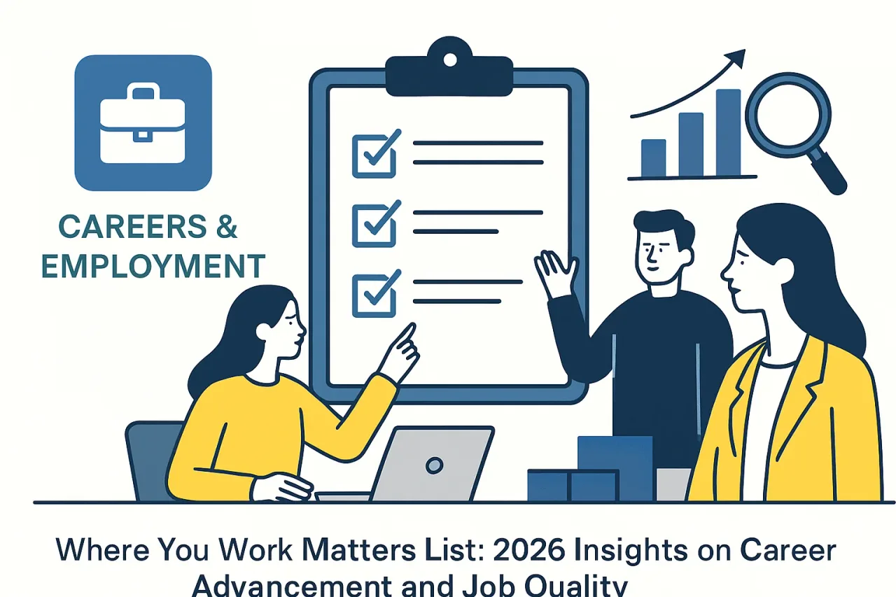 Featured image for: Where You Work Matters List: 2026 Insights on Career Advancement and Job Quality