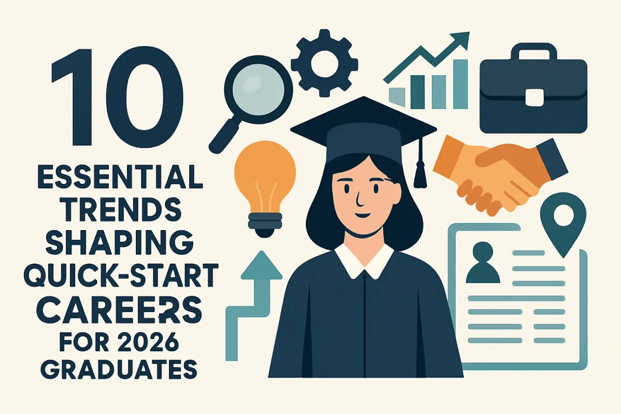Featured image for: 10 Essential Trends Shaping Quick-Start Careers for 2026 Graduates