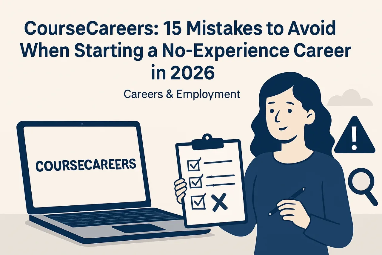 Featured image for: CourseCareers: 15 Mistakes to Avoid When Starting a No-Experience Career in 2026