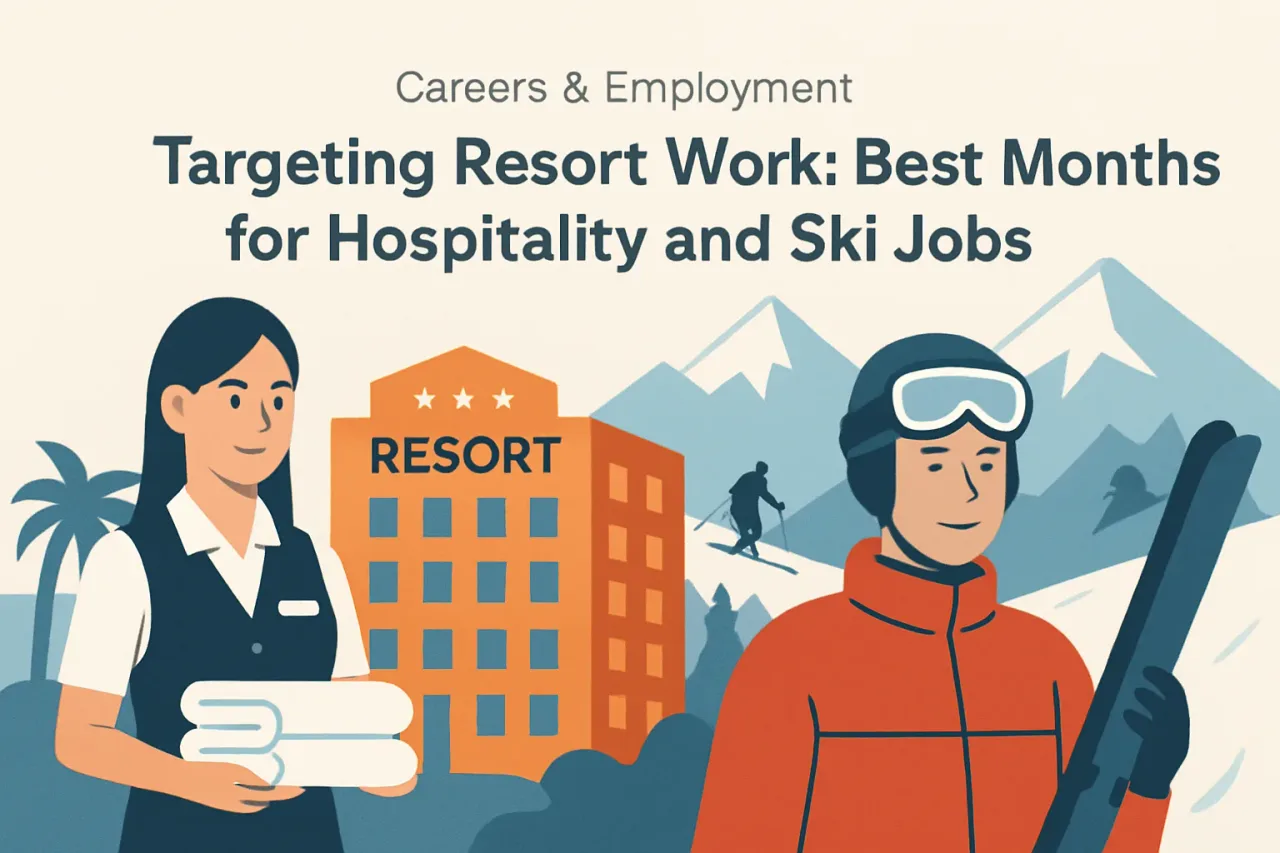 Featured image for: Targeting Resort Work: Best Months for Hospitality and Ski Jobs