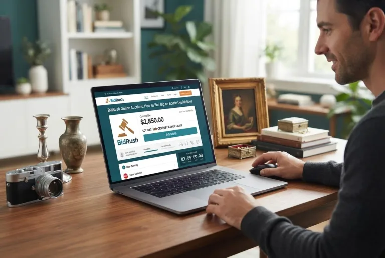 Featured image for: BidRush Online Auctions: How to Win Big on Estate Liquidations