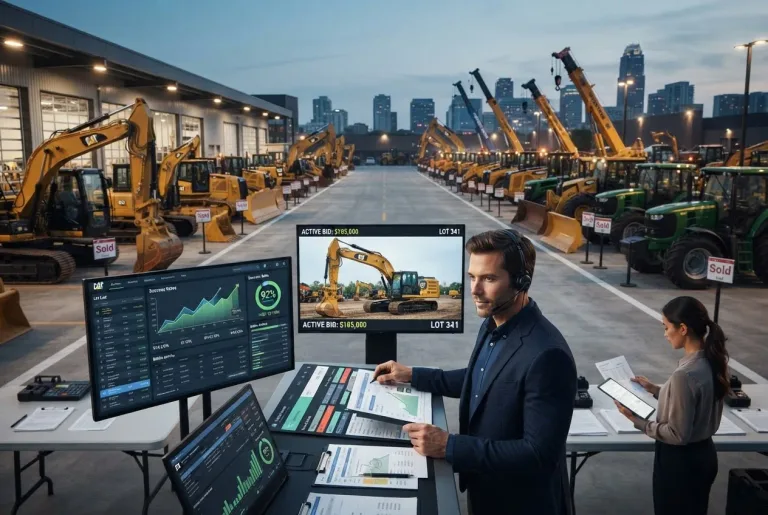 Featured image for: Equipment Auction Companies Success Rates: Advanced Liquidation Guide