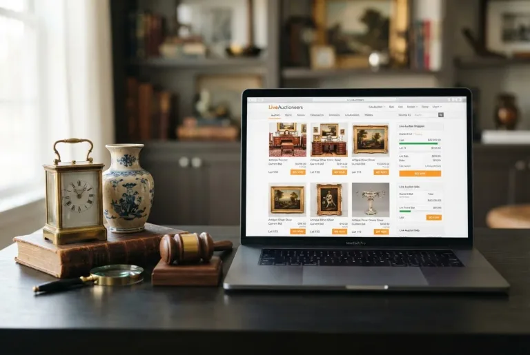 Featured image for: LiveAuctioneers Review: How Online Antique Auctions Really Work