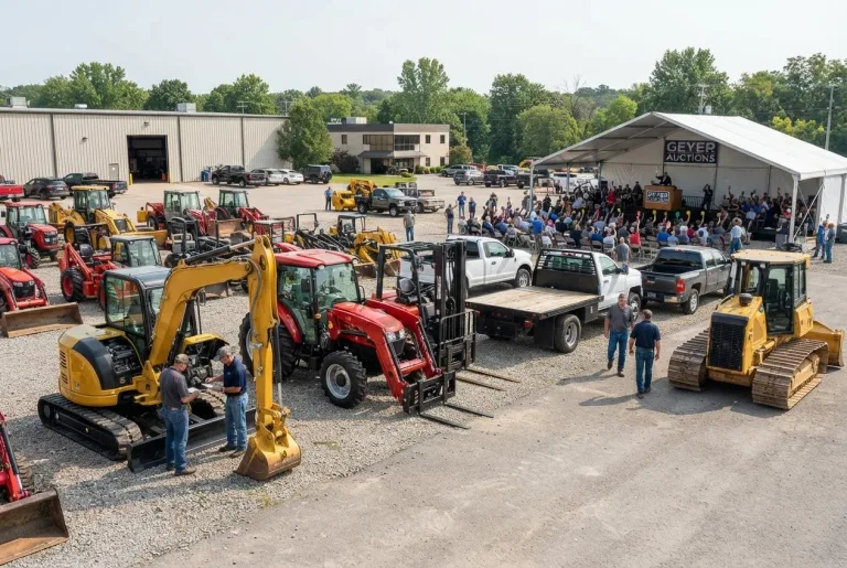 Featured image for: Geyer Auctions Guide: Scoring Deals on Equipment and Vehicles
