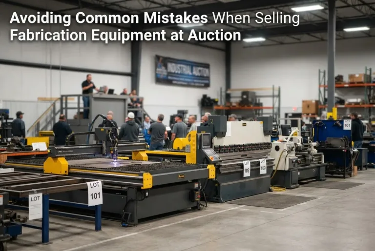 Featured image for: Avoiding Common Mistakes When Selling Fabrication Equipment at Auction