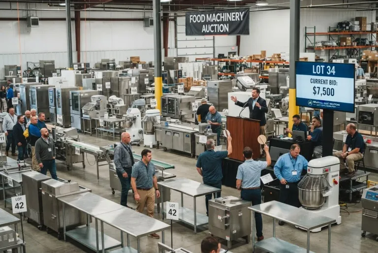 Featured image for: Avoid These 10 Costly Mistakes at Food Machinery Auctions