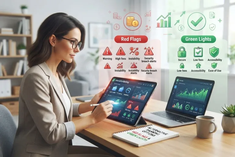 Featured image for: Alternative Banking Options: Red Flags and Green Lights Explained