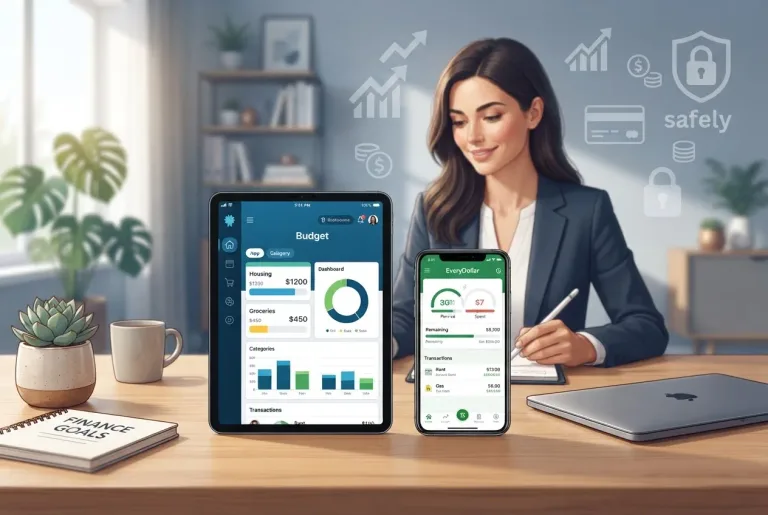 Featured image for: Build Credit Safely: YNAB and EveryDollar Budgeting App Review