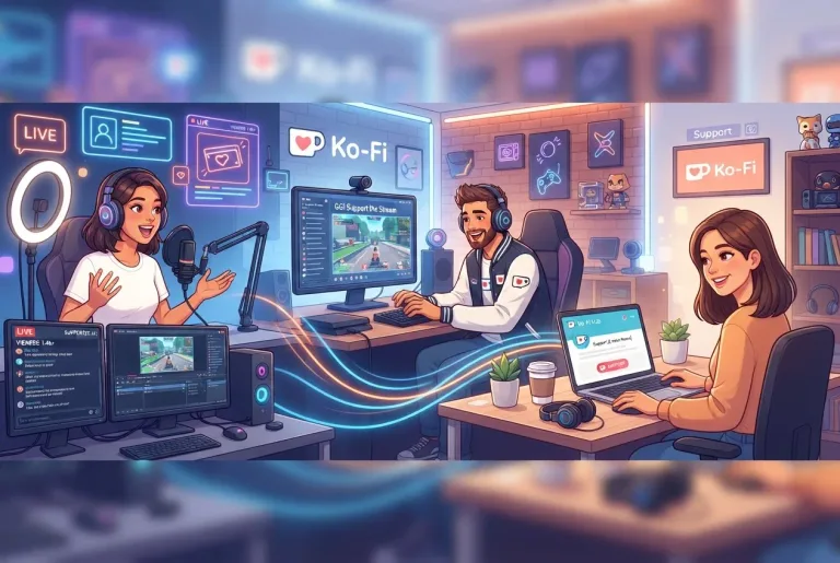 Featured image for: Ko-Fi Streaming Hub: The Best Way to Support Your Favorite Creators