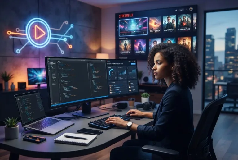 Featured image for: How to Build a Streaming App Like Netflix: Launch Your Platform