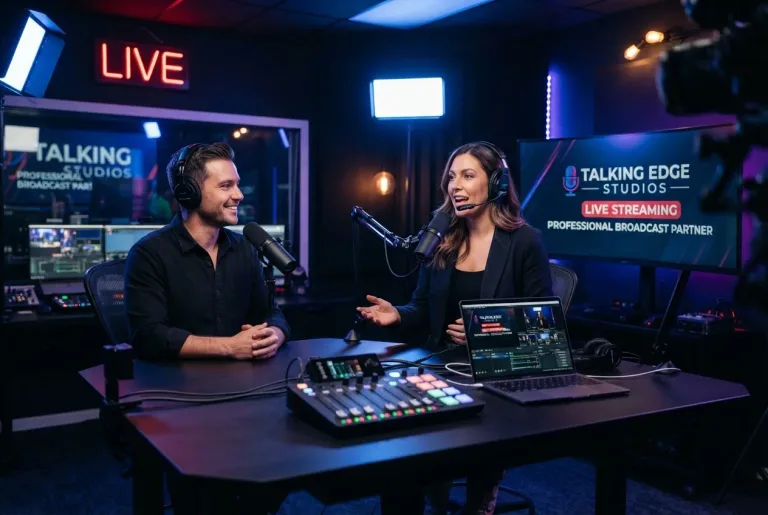Featured image for: Talking Edge Studios Live Streaming: Your Professional Broadcast Partner