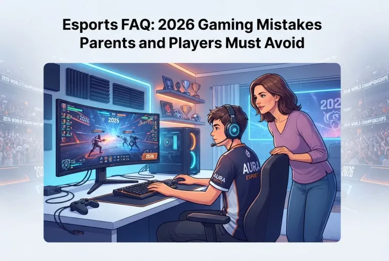Featured image for: Esports FAQ: 2026 Gaming Mistakes Parents and Players Must Avoid
