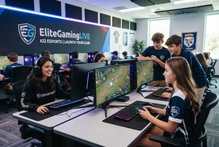 Featured image for: Beginner Guide to EliteGamingLIVE: Launching Your K12 Esports Club