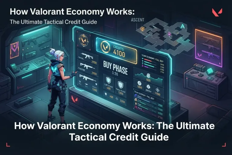 Featured image for: How Valorant Economy Works: The Ultimate Tactical Credit Guide
