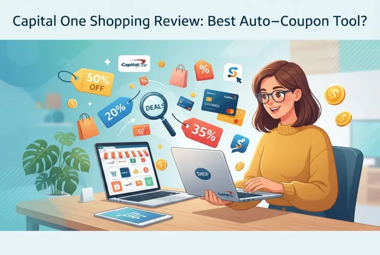 Featured image for: Capital One Shopping Review: Best Auto-Coupon Tool?