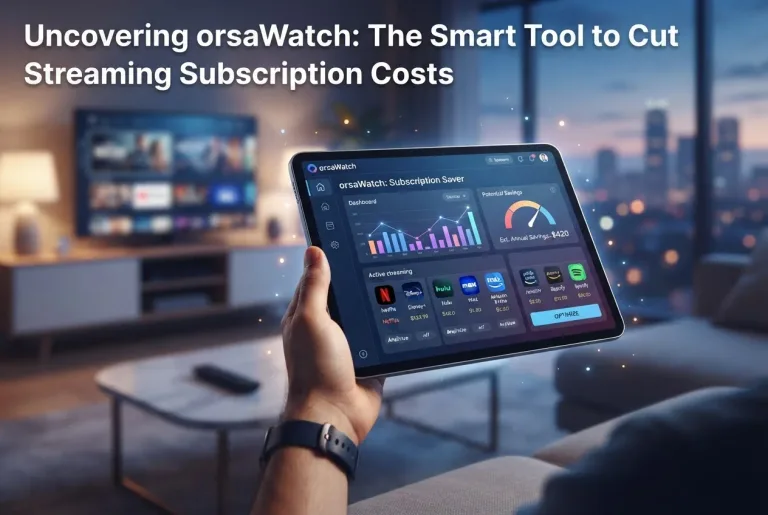 Featured image for: Uncovering orsaWatch: The Smart Tool to Cut Streaming Subscription Costs
