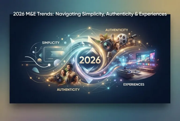 Featured image for: 2026 M&E Trends: Navigating Simplicity, Authenticity & Experiences