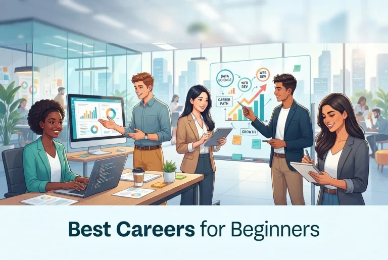 Featured image for: Best Careers for Beginners: Top High-Growth Jobs to Start Your Journey