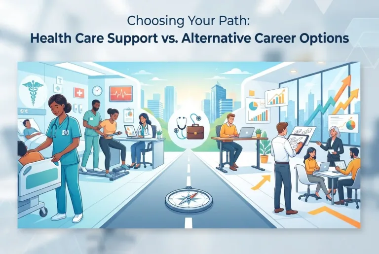 Featured image for: Choosing Your Path: Health Care Support vs. Alternative Career Options