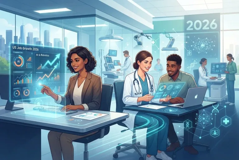 Featured image for: US Job Trends in 2026: AI & Healthcare Career Guide