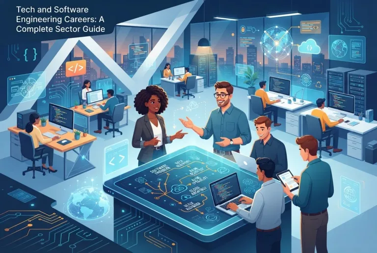 Featured image for: Tech and Software Engineering Careers: A Complete Sector Guide