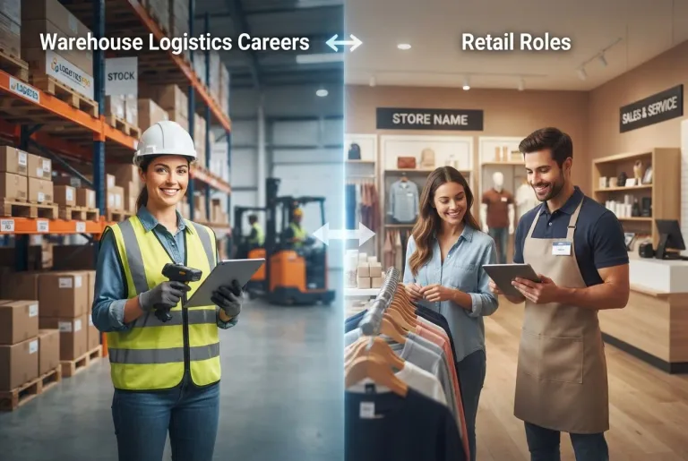 Featured image for: Warehouse Logistics Careers vs Retail Roles: How to Choose