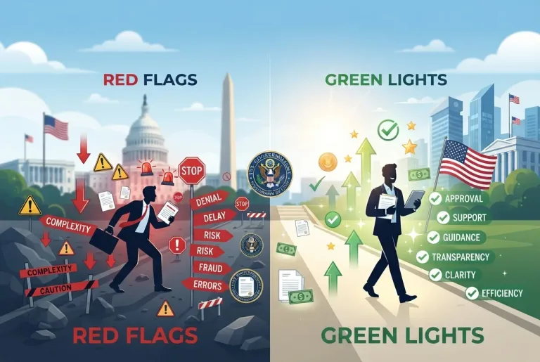 Featured image for: US Government Benefits: Red Flags and Green Lights to Watch For